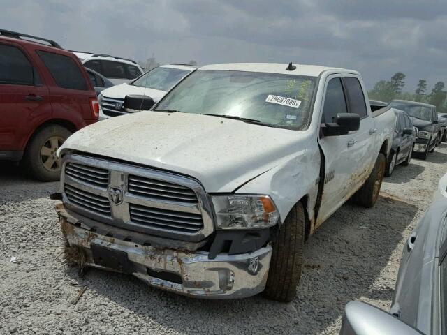 3C6RR6LT7GG292393 - 2016 RAM 1500 SLT WHITE photo 2