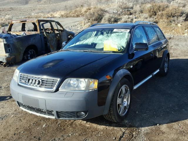 WA1YD64B73N071896 - 2003 AUDI ALLROAD BLACK photo 2