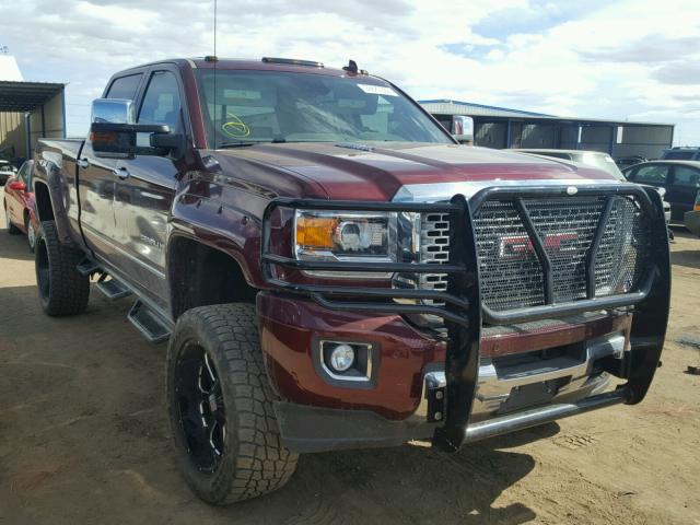 1GT12UE87GF282567 - 2016 GMC SIERRA K25 MAROON photo 1