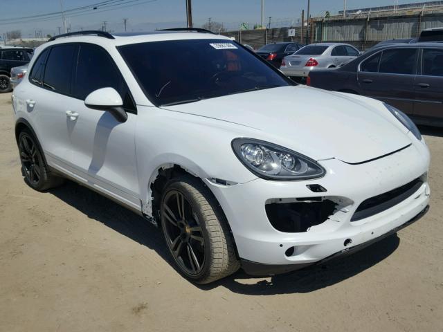 WP1AB2A23CLA47969 - 2012 PORSCHE CAYENNE S WHITE photo 1