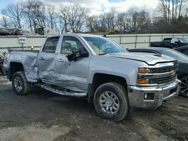 1GC2KWEY2HZ215505 - 2017 CHEVROLET SILVERADO SILVER photo 9