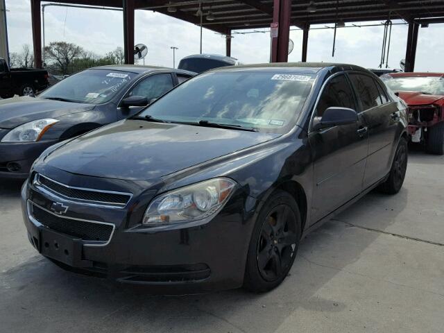 1G1ZB5EB9AF268299 - 2010 CHEVROLET MALIBU LS 黑色 照片 2