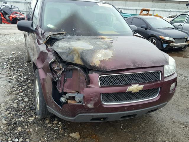 1GNDV23118D185996 - 2008 CHEVROLET UPLANDER L MAROON photo 9