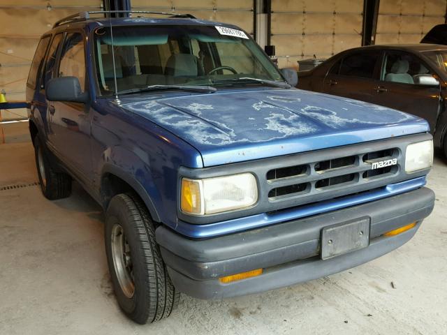 4F2CU44X5MUM00179 - 1991 MAZDA NAVAJO LX BLUE photo 1