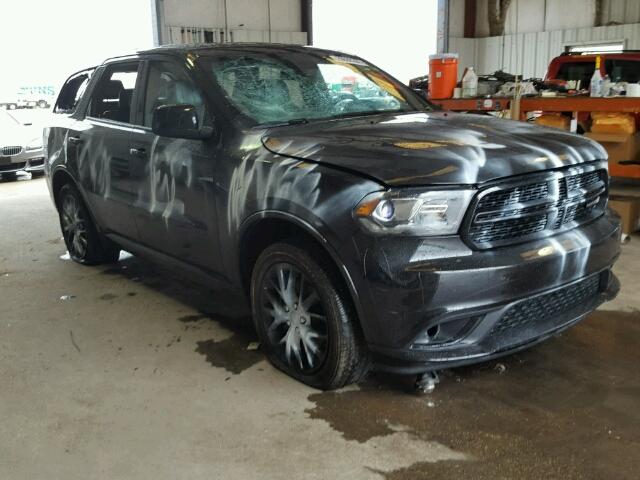 1C4RDJAG0FC801631 - 2015 DODGE DURANGO SX BLACK photo 1