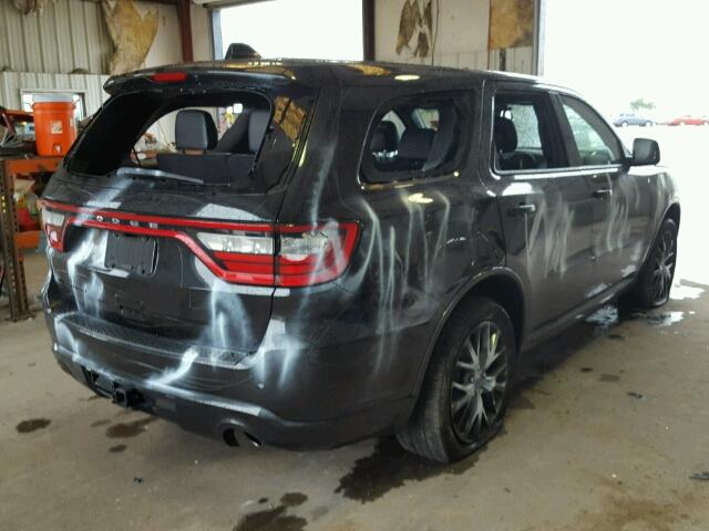 1C4RDJAG0FC801631 - 2015 DODGE DURANGO SX BLACK photo 4