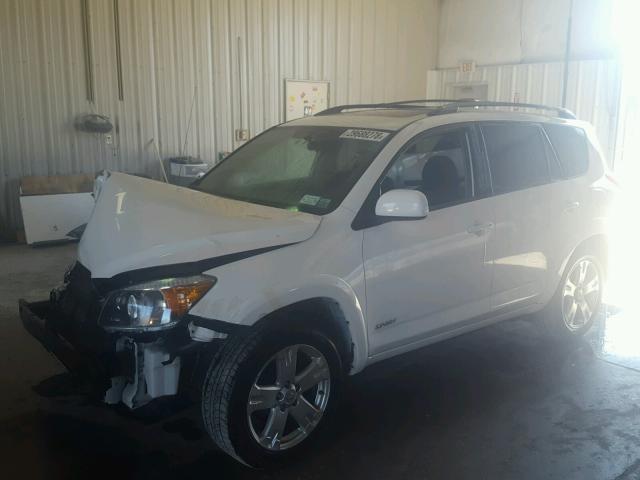 JTMBD32VX86085137 - 2008 TOYOTA RAV4 SPORT WHITE photo 2