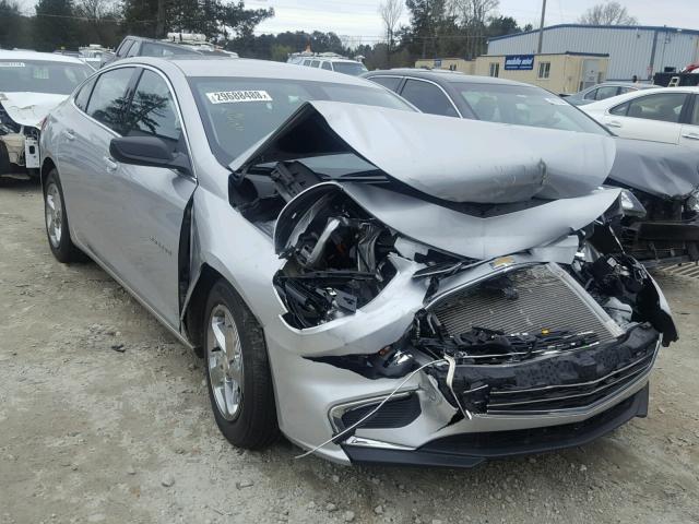 1G1ZB5ST5HF202887 - 2017 CHEVROLET MALIBU LS ვერცხლისფერი ფოტო 1