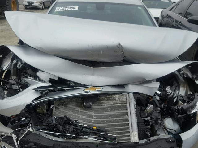 1G1ZB5ST5HF202887 - 2017 CHEVROLET MALIBU LS ვერცხლისფერი ფოტო 7