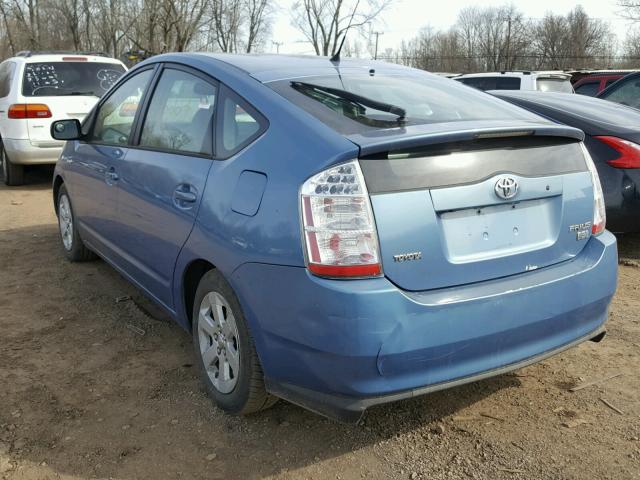 JTDKB20U163163183 - 2006 TOYOTA PRIUS BLUE photo 3