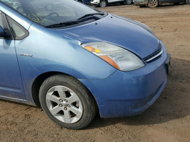 JTDKB20U163163183 - 2006 TOYOTA PRIUS BLUE photo 9