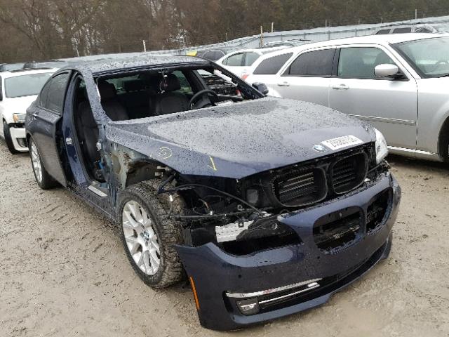 WBAYB6C56ED224443 - 2014 BMW 750 XI BLUE photo 1