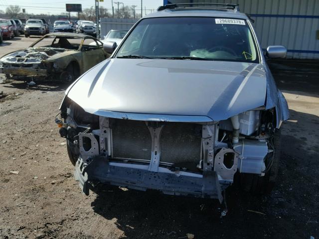 4S4BP66C497318776 - 2009 SUBARU OUTBACK 2. SILVER photo 9