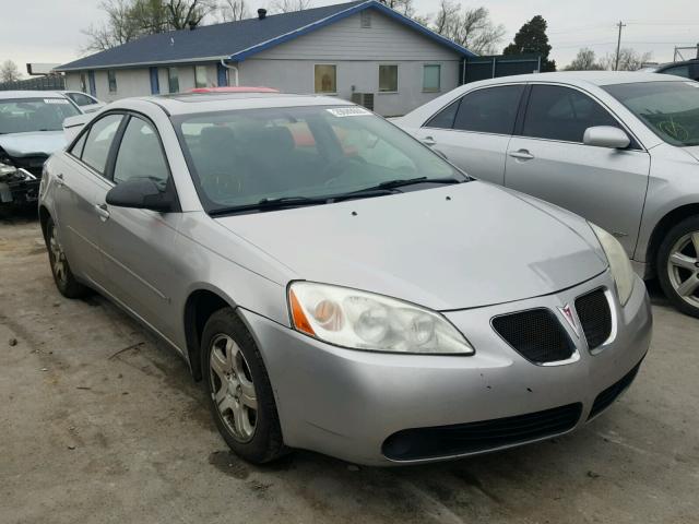 1G2ZG558164139431 - 2006 PONTIAC G6 SE1 SILVER photo 1