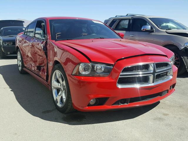 2C3CDXCT3DH518349 - 2013 DODGE CHARGER R/ RED photo 1