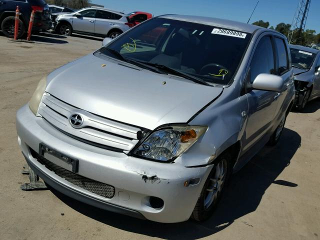 JTKKT624040053184 - 2004 TOYOTA SCION XA GRAY photo 2