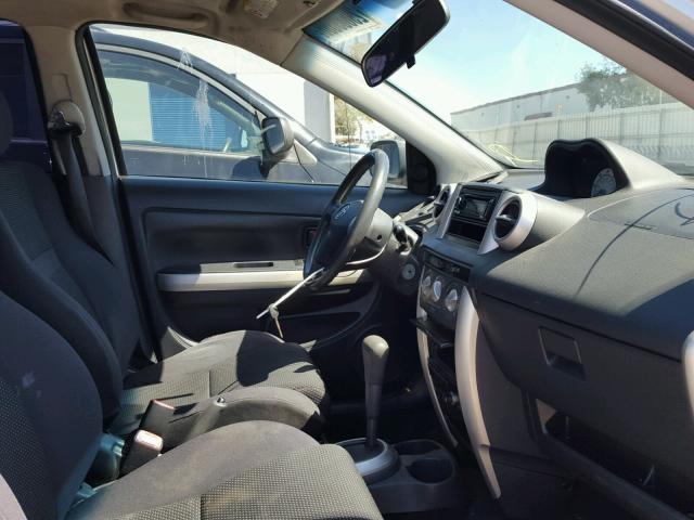 JTKKT624040053184 - 2004 TOYOTA SCION XA GRAY photo 5