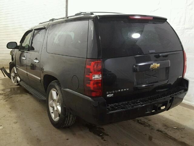 1GNFK36329R294444 - 2009 CHEVROLET SUBURBAN K BLACK photo 3