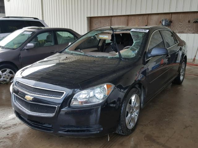 1G1ZB5E0XCF257863 - 2012 CHEVROLET MALIBU LS შავი ფოტო 2