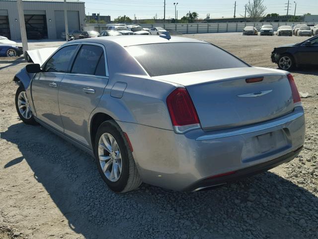 2C3CCAAG9GH175685 - 2016 CHRYSLER 300 LIMITE SILVER photo 3