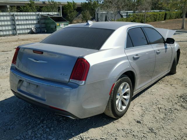 2C3CCAAG9GH175685 - 2016 CHRYSLER 300 LIMITE SILVER photo 4