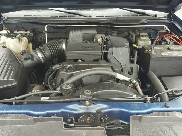 1GTDT136458173561 - 2005 GMC CANYON BLUE photo 7