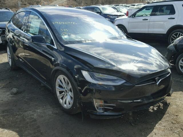 5YJXCBE25HF038218 - 2017 TESLA MODEL X BLACK photo 1