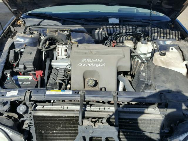 1G4CU5217X4642881 - 1999 BUICK PARK AVENU BLUE photo 7