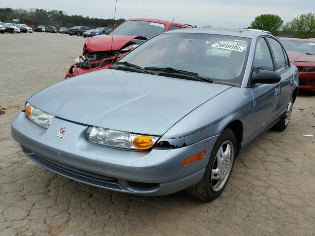 1G8ZJ52732Z106611 - 2002 SATURN SL2 BLUE photo 2