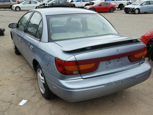 1G8ZJ52732Z106611 - 2002 SATURN SL2 BLUE photo 3