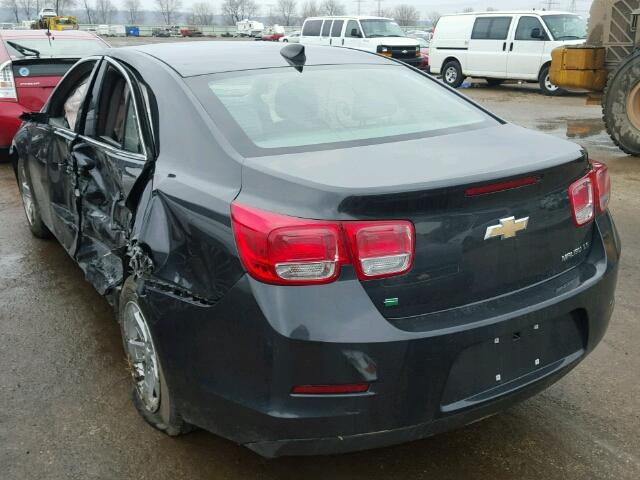 1G11B5SA9GU112809 - 2016 CHEVROLET MALIBU LIM GRAY photo 3