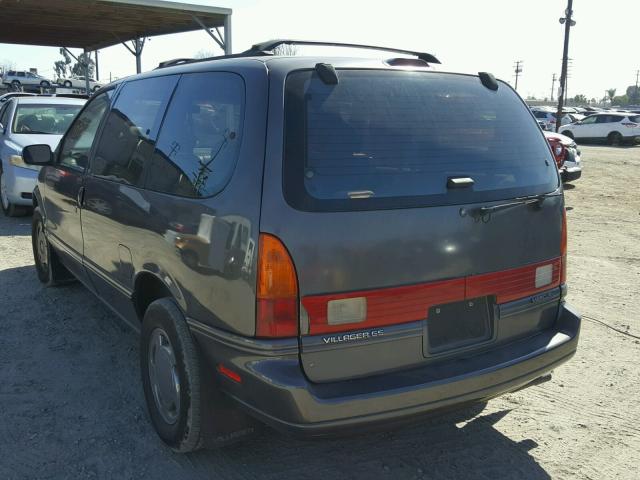 4M2DV11W2PDJ51785 - 1993 MERCURY VILLAGER GRAY photo 3