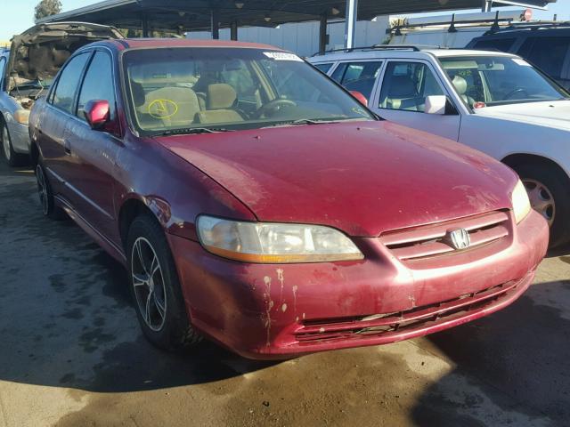 1HGCG66871A006402 - 2001 HONDA ACCORD EX RED photo 1