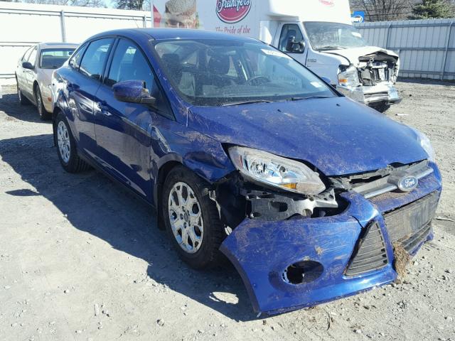 1FAHP3F25CL246592 - 2012 FORD FOCUS SE BLUE photo 1