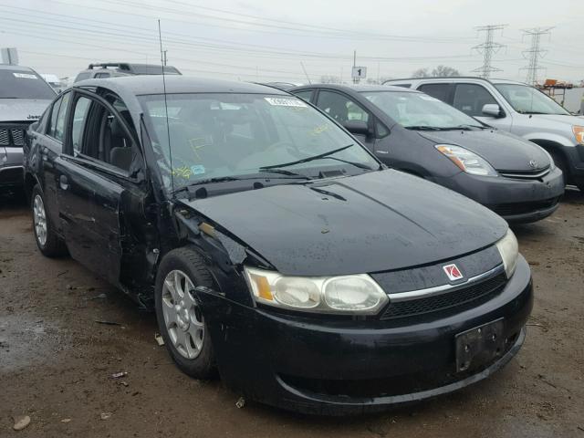 1G8AJ52F23Z132025 - 2003 SATURN ION LEVEL შავი ფოტო 1