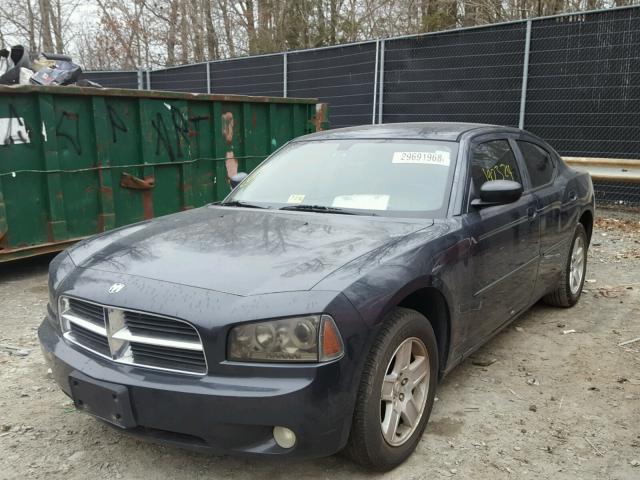 2B3KA43G77H874245 - 2007 DODGE CHARGER SE BLUE photo 2