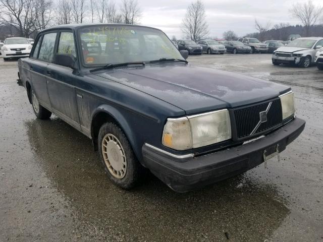 YV1AS8803N1473341 - 1992 VOLVO 240 BASE BLACK photo 1