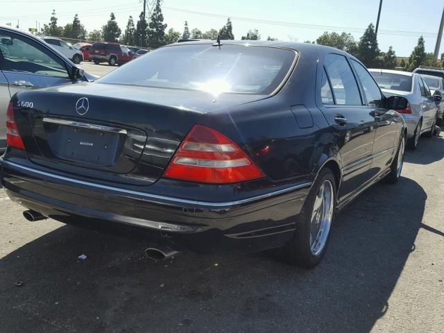 WDBNG78J52A232967 - 2002 MERCEDES-BENZ S 600 SILVER photo 4
