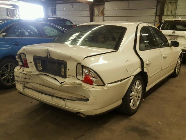 1LNHM87A13Y659095 - 2003 LINCOLN LS WHITE photo 4