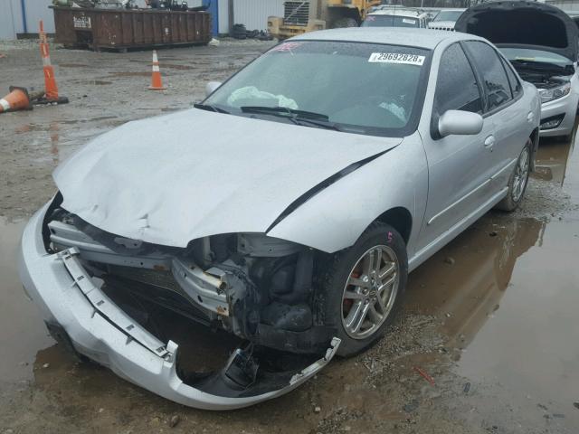 1G1JH52F547154916 - 2004 CHEVROLET CAVALIER SILVER photo 2