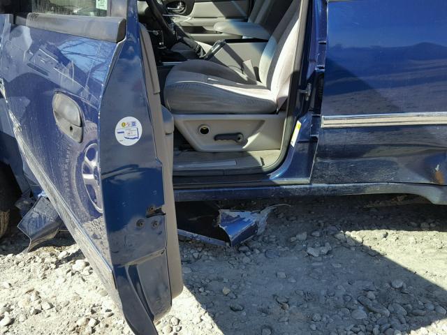 1GKDT13S262304444 - 2006 GMC ENVOY BLUE photo 10