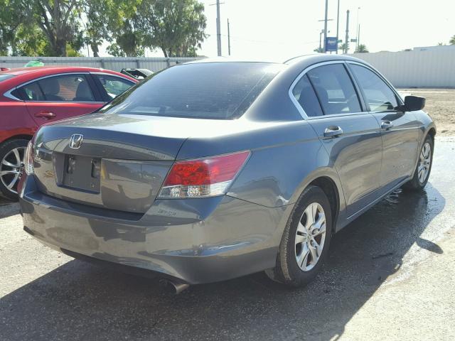 1HGCP26489A174597 - 2009 HONDA ACCORD LXP CHARCOAL photo 4