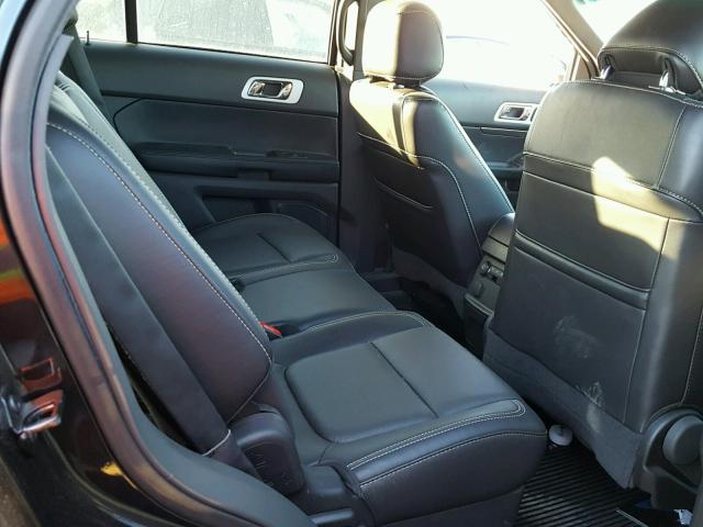 1FM5K8GT3EGC48574 - 2014 FORD EXPLORER S BLACK photo 6