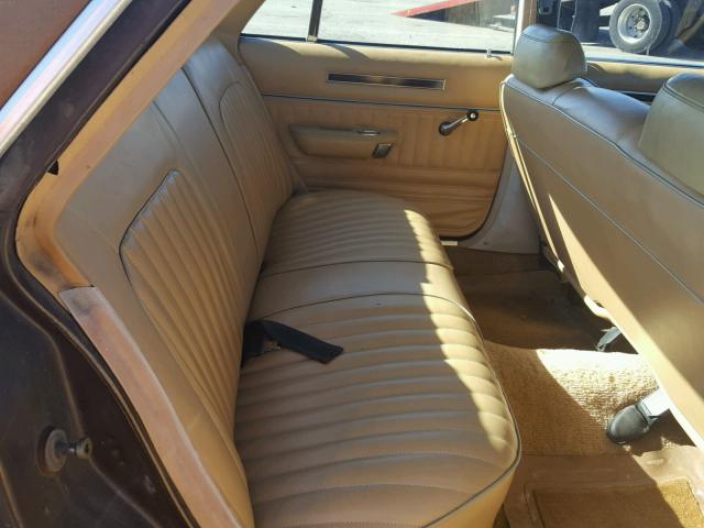 HL41D9F128937 - 1979 PLYMOUTH VOLARE BROWN photo 6