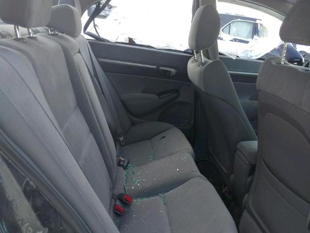 2HGFA16849H514678 - 2009 HONDA CIVIC EX ლურჯი ფოტო 6