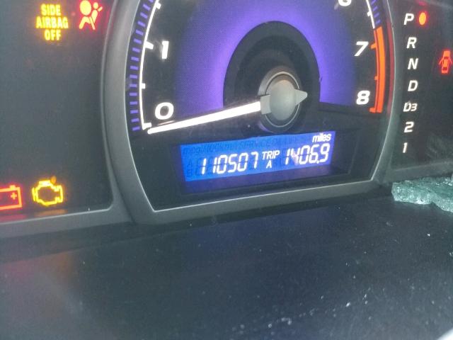 2HGFA16849H514678 - 2009 HONDA CIVIC EX ლურჯი ფოტო 8