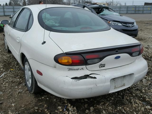 1FALP52U2VG107948 - 1997 FORD TAURUS GL WHITE photo 3