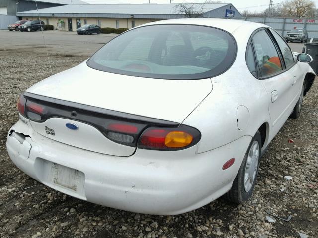 1FALP52U2VG107948 - 1997 FORD TAURUS GL WHITE photo 4