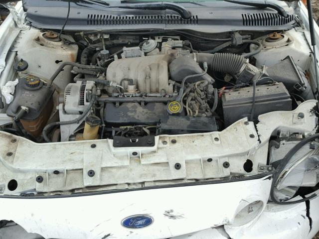 1FALP52U2VG107948 - 1997 FORD TAURUS GL WHITE photo 7