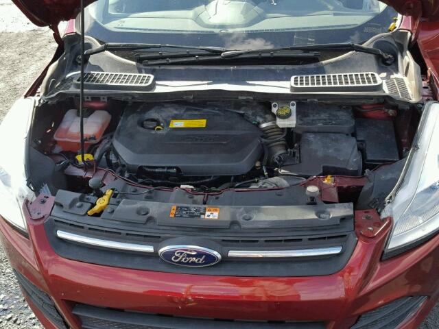 1FMCU9GX8FUA75843 - 2015 FORD ESCAPE SE ORANGE photo 7